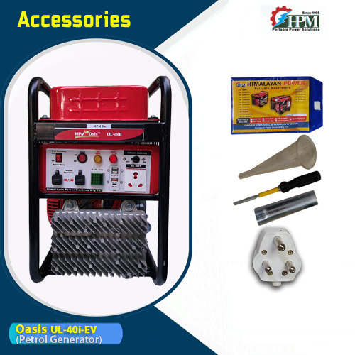 4 KVA Petrol Inverter Generator , Model Oasis UL-40i-EV, Recoil Start